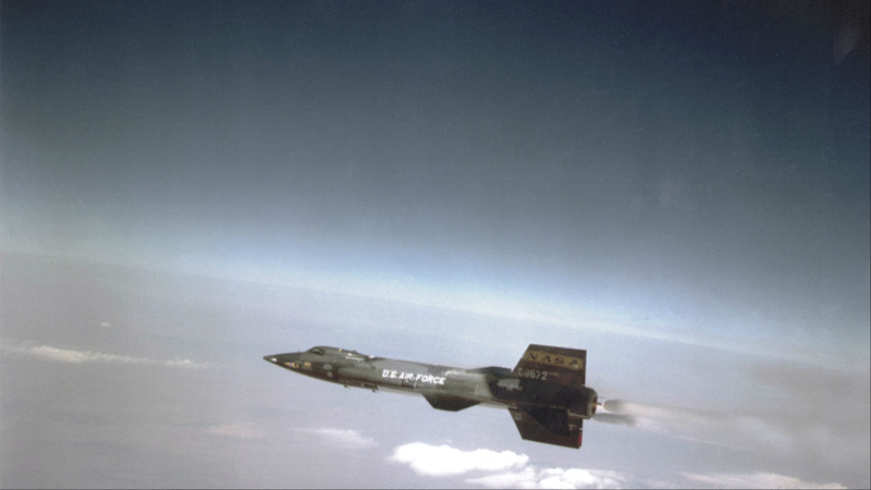 Illustration for article titled The Experimental Hypersonic Rocket Plane That Ushered in the Space Age